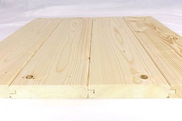 Obkladové palubky OBOUSTRANNÉ 27 x 146 x 5100 mm Severský smrk (AB) | Dřevoprodej ISPAS