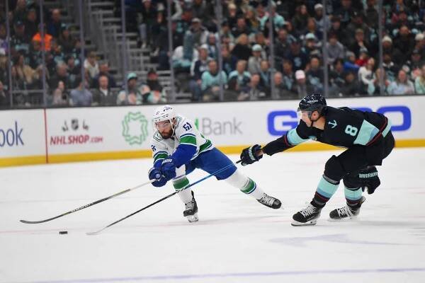 NHL: Vancouver Canucks at Seattle Kraken
