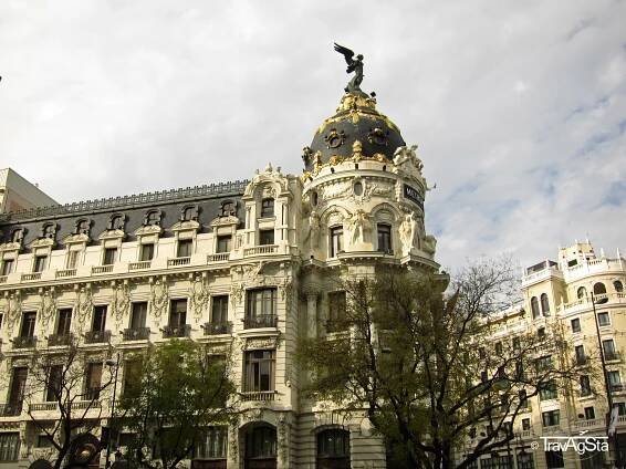 Metropolitan, Gran Via, Madrid Spain