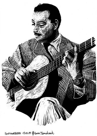 Festival Django Reinhardt Fontainebleau Samois sur Seine Gwen Tomahawk AKFG Éditions