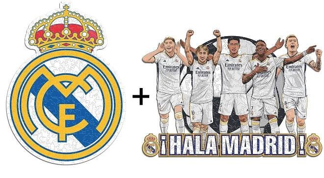2 PACK Real Madrid CF® Logo + 5 Players