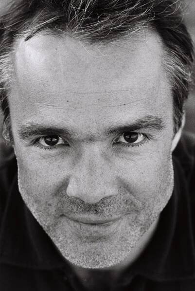Portrait Photo Hannes Jaenicke black and white