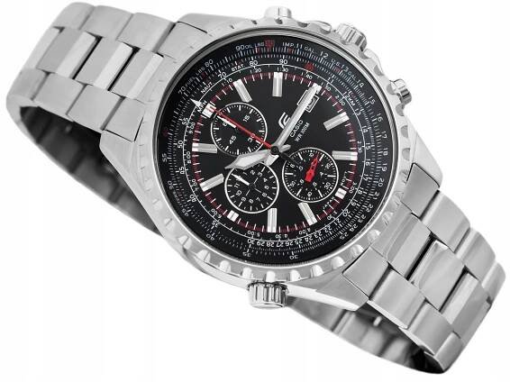PÁNSKÉ HODINKY CASIO EF-527D-1AVEF 100 M STOPKY DATA