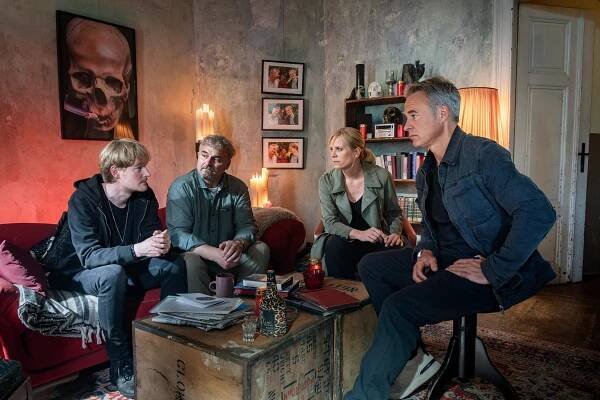 Leo Meier, Oliver Breite, Melanie Marschke, Marco Girnth - Zvláštní jednotka, Lipsko - Schwarz ist alle Farben - Z filmu