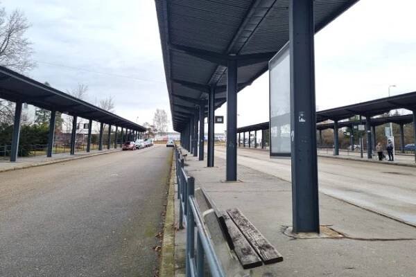 Autobusové nádraží v Jindřichově Hradci | foto: Eva Musterová Marvanová,  Český rozhlas