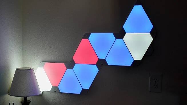 Nanoleaf’s Light Panels sure can brighten up a room