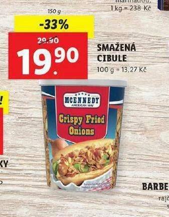 Lidl Smažená cibule nabídka