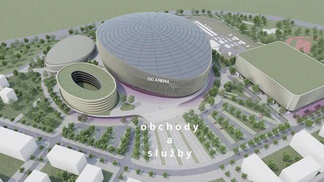 Nová multifunkční aréna Pardubic schválena. Hokejistům Dynama má vyrůst do roku 2027