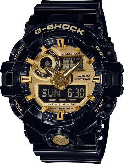 Casio G-Shock Original GA-710GB-1AER Black & Gold Special Edition | Hodinky-365.cz
