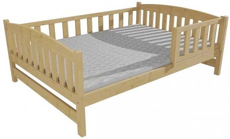 Dětská postel DP 002 XL se zábranou - VMK Nábytek - VOMAKS.CZ