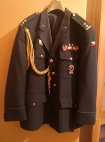 Modrá uniforma AČR , TOP stav!!!