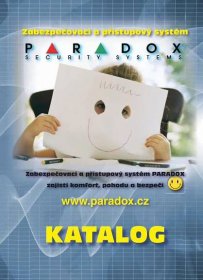 KATALOG - tvrdata.cz Zabezpečovací a přístupový systém PARADOX zajistí komfort, pohodu a bezpe ... DGP-848 48 8 16 ATZ 48 8 4 96 1024 2, rozšířitelné na 125 95