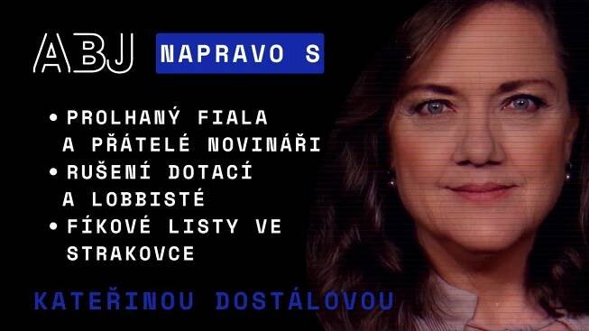 Napravo s Kateřinou Dostálovou - živý stream Aby bylo jasno z pravého úhlu pohledu