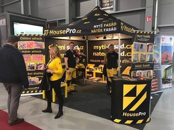 PVA EXPO PRAHA LETŇANY | Čištění a mytí fasád, likvidace plísní na fasádě. | Daniel Menšík