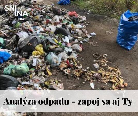 Analýza zmesového komunálneho odpadu v Snine už po tretíkrát