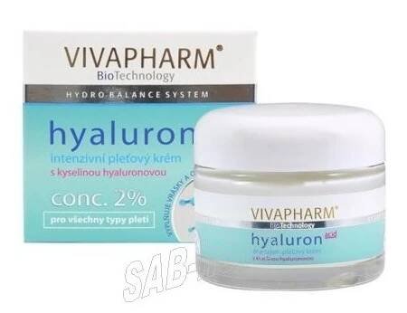 Vivapharm hyaluron intenzivní krém 50ml - Drogerie sab-hc