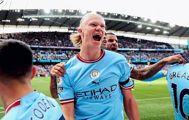 Erling Haaland zatím zažívá v Manchesteru City snové angažmá.