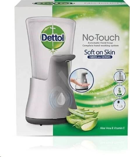 Dettol bezdotykový dávkovač mýdla 250 ml Aloe Vera