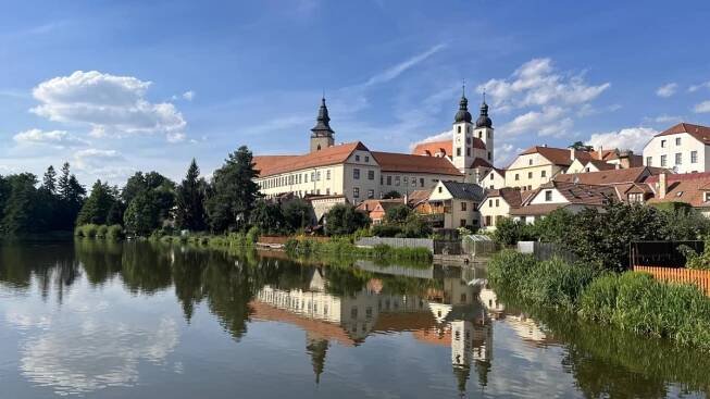 Náměstí a zámecká zahrada Zámku Telč - tip na výlet u místa "Telč"