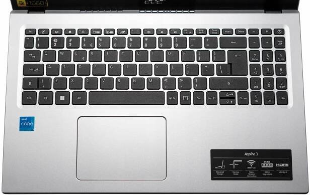 Rychlý notebook ACER Aspire A315 I3-1115G4 512SSD 16GB 15,6 WIN11 AKCE Úhlopříčka displeje 15.6"