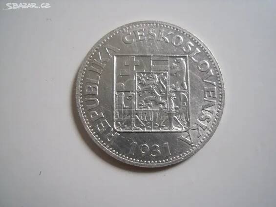 10 Kč - 1931 - pěkný stav - Plzeň - Bazar