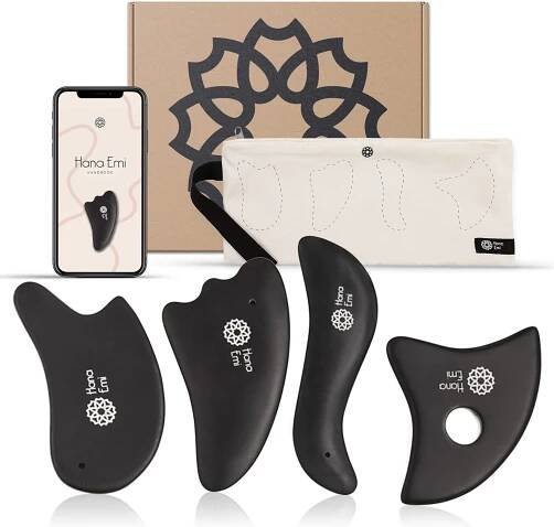 Hana Emi Gua Sha Facial Set