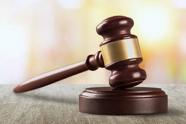 A gavel