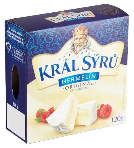 Král Sýrů Hermelín Originál 120 g