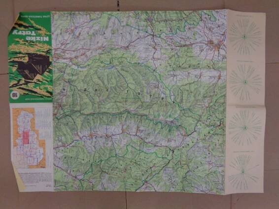 Nízke Tatry (letná turistická mapa) č. 18, 1986