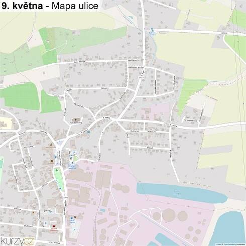 9. května - mapy | Kurzy.cz
