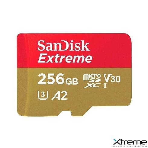 SanDisk Extreme - 256GB microSDXC UHS-I A2 U3 V30