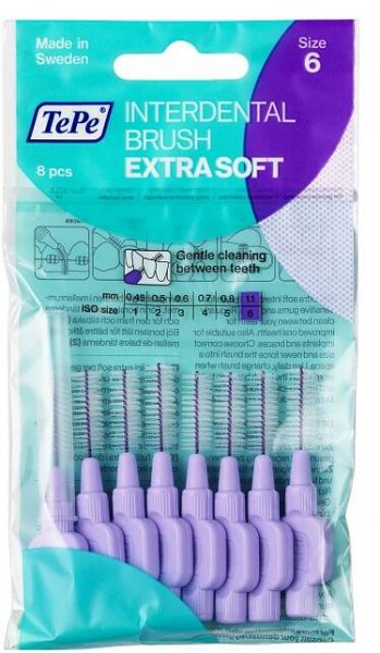 TePe Extra Soft 1,1 mm 122275 8 ks