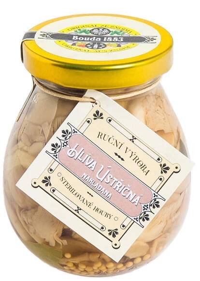 Nakládaná hlíva ústřičná, Bouda 1883, 190 g, skladem