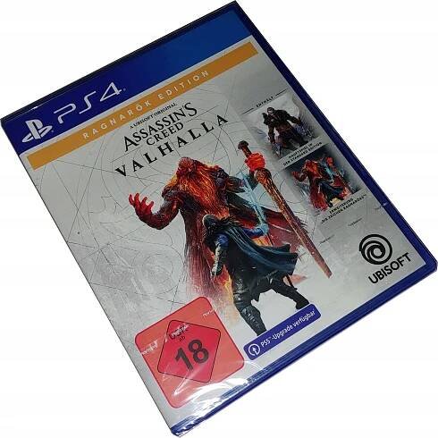 ASSASSIN'S CREED VALHALLA + RAGNAROK EDITION DLC / NOVÁ / DESKA / PL / PS4