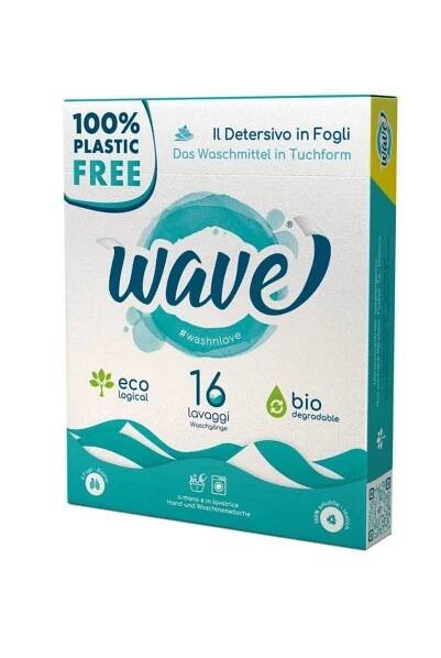 Prací proužky Wave Klasik s jemnou vůní na 16 praní Hypoalergenní, ekologické