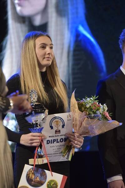 Nejlepší sportovkyní města Kolín pro rok 2024 se stala atletka Lenka Novotná