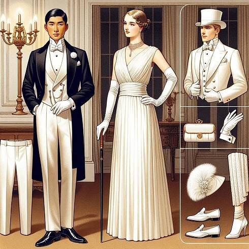 White tie dress code: Nejformálnější styl pro nejvýznamnější události 1