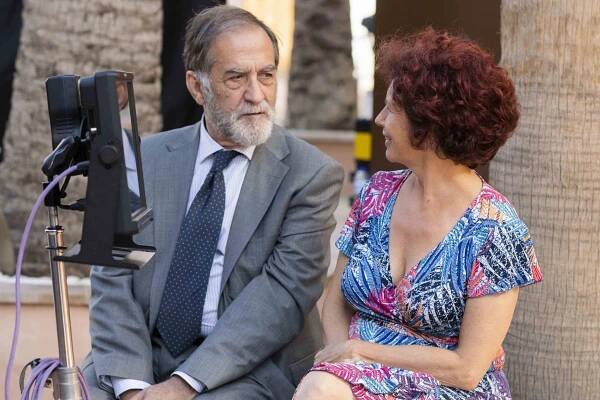 Ramón Barea, Icíar Bollaín - Rosina svatba - Z natáčení