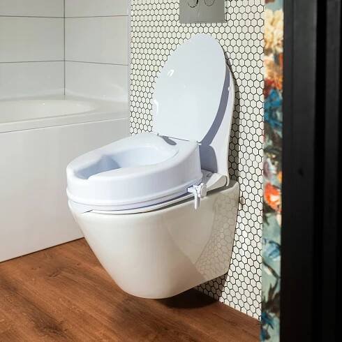 NÁSTAVEC NA TOALETU NÁSTAVEC NA TOALETNÍ SEDÁTKO ZVÝŠOVACÍ PRO WC 10 cm Délka 40 cm