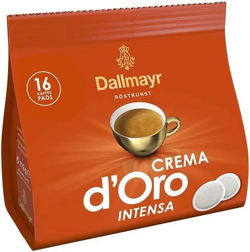 Dallmayr Crema d'Oro Intensa 16 kávových podů