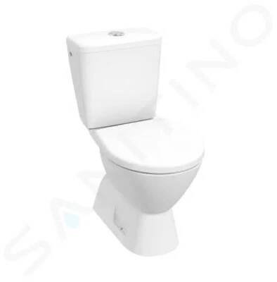 Jika Lyra plus WC kombi, spodní odpad, spodní napouštění, Rimless, DualFlush, bílá, H8257270002423