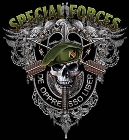 Obrázek produktu Pánské tričko Speciální jednotka Special Forces
