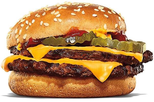 Burger King Double Cheeseburger