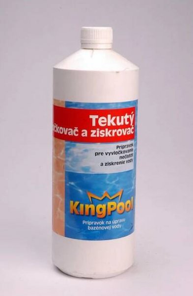 Kingpool tekutý vločkovač a zjiskřovač 1 l od 99 Kč
