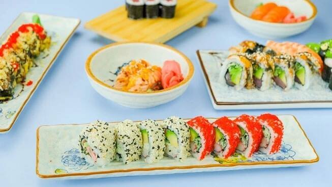 Running sushi Ginza