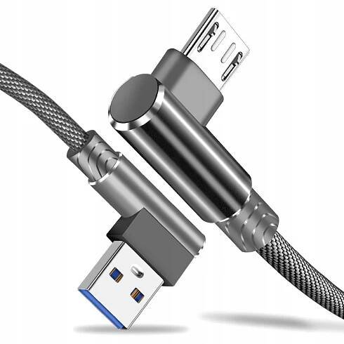 KABEL MICRO USB RYCHLÉ ÚHLOVÉ NABÍJENÍ 90° EAN (GTIN) 5903686013218