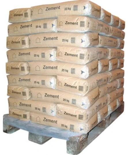 Thomas Zement Cement CEM II A LL 32,5R 25 kg