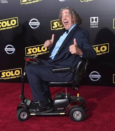 Zemřel představitel Chewbaccy Peter Mayhew