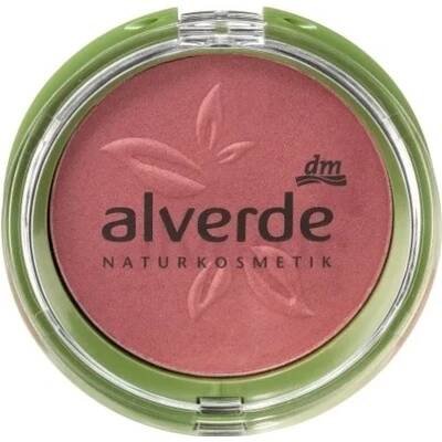 Alverde Naturkosmetik Holografická Tvářenka Luminous Berry 4 g