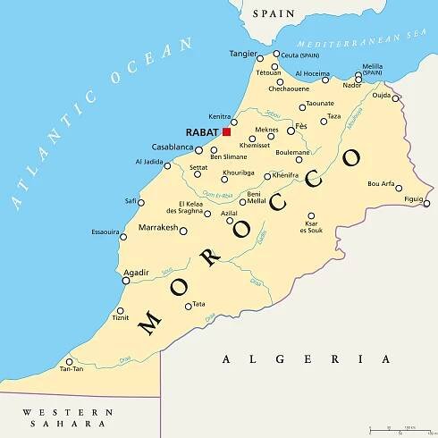 Where is Morocco? 🇲🇦 | Mappr